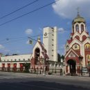 МЧС в Петербурге зажгли вечный огонь по погибших пожарных в годы войны